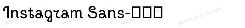 Instagram Sans字体转换